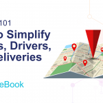 Dispatch 101 How to Simplify Routes, Drivers, and Deliveries Map with location pins Omni~eBook Omni~View