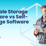 Portable Storage Software vs Self-Storage Software 10 Reasons Portable Storage Operators Should Switch to Software Built for Them Omni~View Logo Man in flannel on ipad blue gradient background