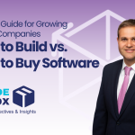 A Practical Guide for Growing Portables Companies - When to Build vs. When to Buy Software Outside the Box - Leadership Blog Post Joe Should your company build custom software or buy an existing platform? A practical leadership guide on build vs buy decisions, operational risk, and long-term ROI for growing businesses.