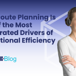 Why Route Planning Is One of the Most Underrated Drivers of Operational Efficiency​ Omni View Omni Blog Route Manager Woman with headset on, arms crossed