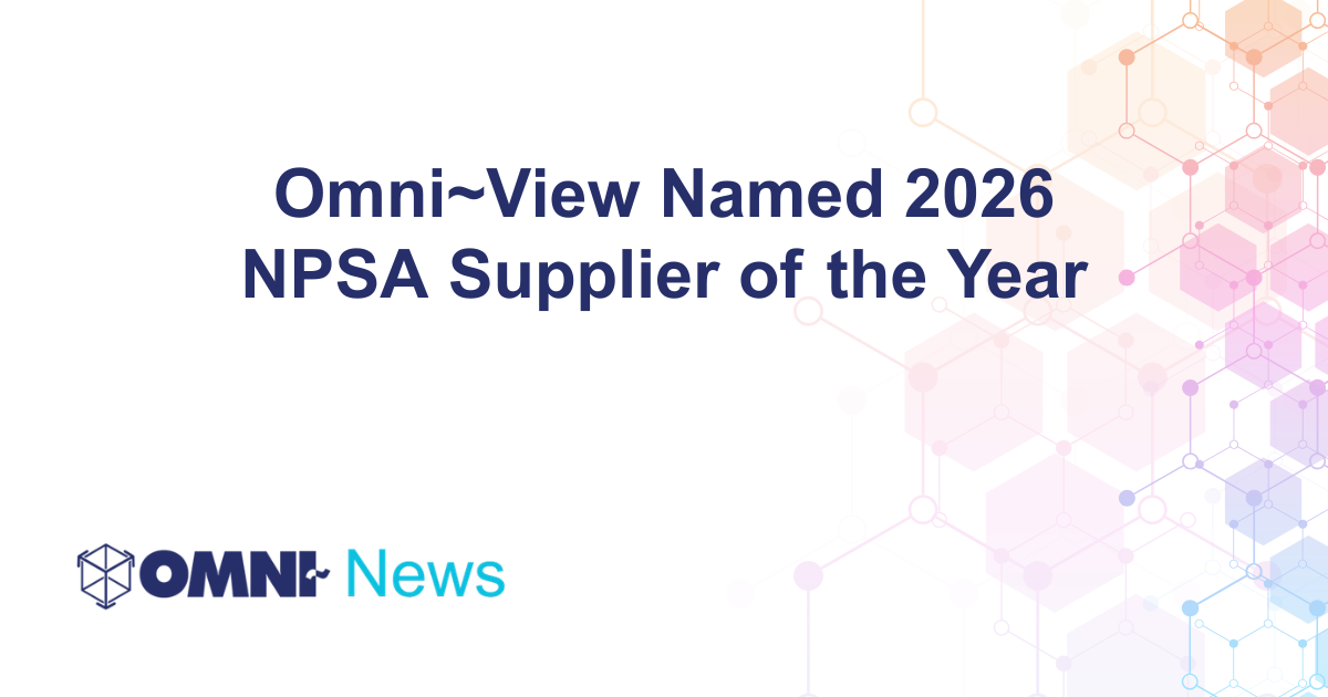 Omni~View Named 2026 NPSA Supplier of the Year