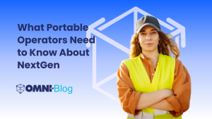 Omni~View NextGen - What Portable Operators Need to Know About NextGen - omni view blog logo - woman with arms crossed