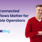 Why Connected Workflows Matter for Portable Operators Omni View Blog Man with laptop