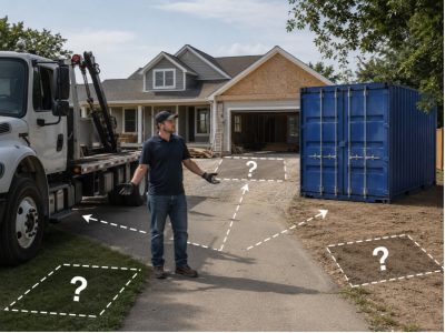 portable storage dispatch - man wondering where unit goes - solve this problem with an operating system built for portable storage